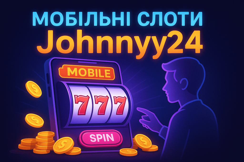 Мобильные слоты Johnny24 — игра на смартфоне с неоном и фруктовыми автоматами