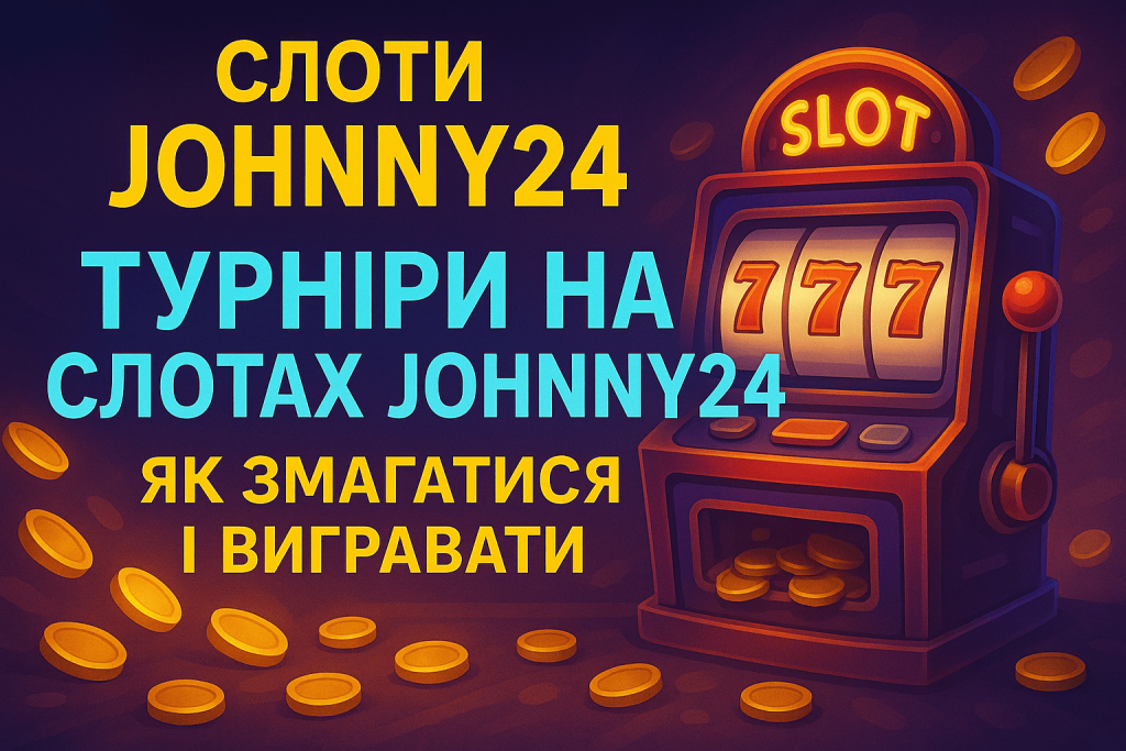 Турніри на слотах Johnny24 — ігровий автомат із виграшною комбінацією